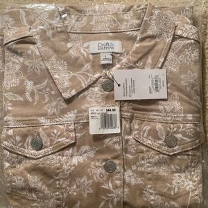 Croft & Barrow Classic Stretch Jacket - Size L